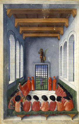 Giovanni Bellini, L’Assemblée du chapitre de l’ordre du Croissant