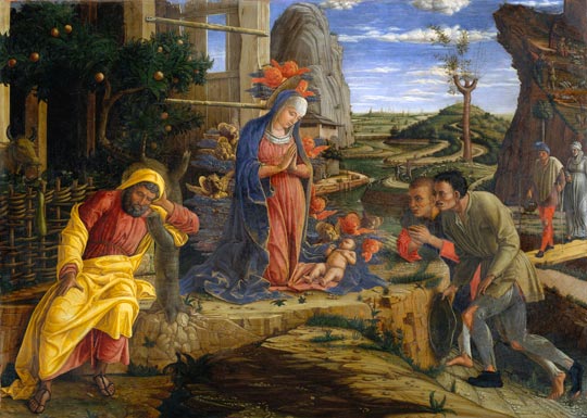 Andrea Mantegna, L' Adoration des bergers