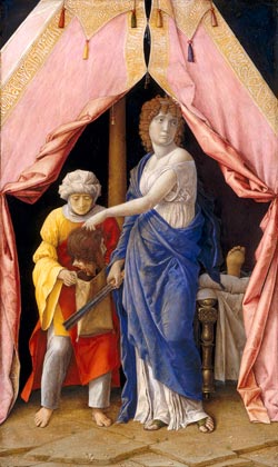 Andrea Mantegna, Judith et la servante Abra