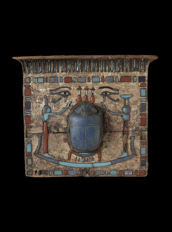 Funerary ornament (pectoral) representing the rebirth of the sun
