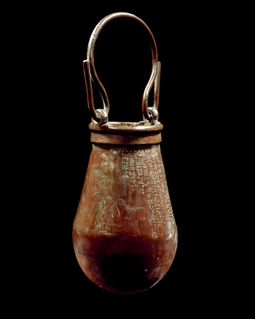 Funerary utensil (situla) bearing the name of Pa-Khel-Khonsu