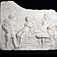 Relief avec apparition de Dionysos à un banquet héroïque