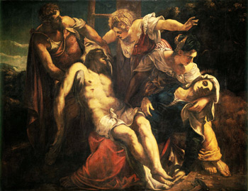 Tintoretto, Lamentation over the Dead Christ