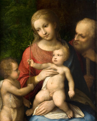 Corregio Holy Family