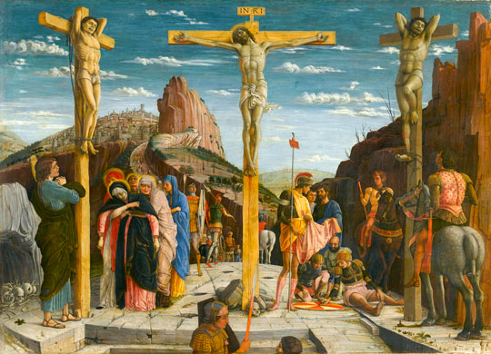 Andrea Mantegna Crufixion, known as the Calvary