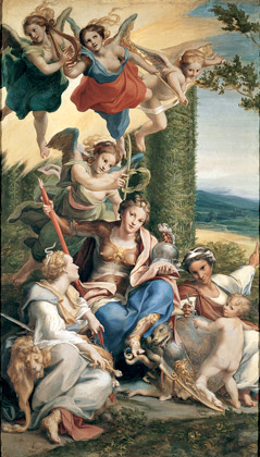 Corregio Allegory of Virtues