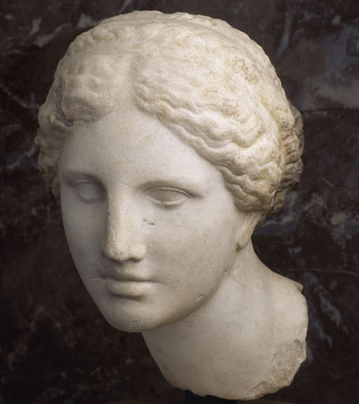 Tête féminine du type de l'Aphrodite de Cnide dite Tête Kaufmann