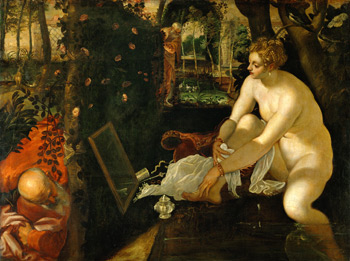 Tintoretto, Susannah and the Elders